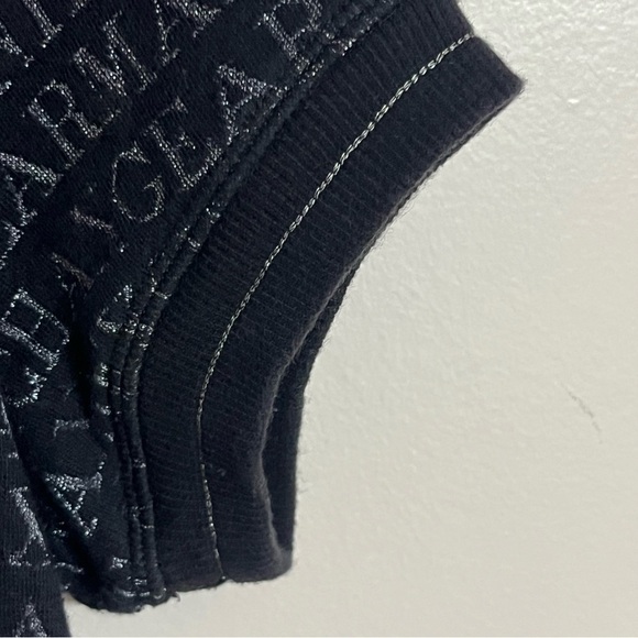 Women’s Armani Exchange All Over Logo Sweatshirt & Sweatpants Top Med Pants Sm - Picture 7 of 16